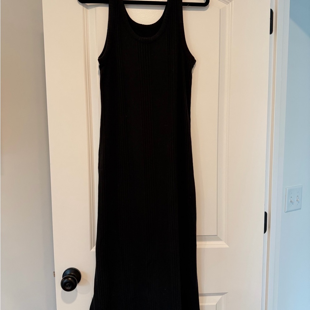 a new day Black Midi Dress